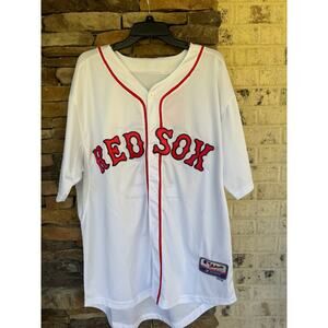 Majestic Red Sox Jersey-NWT-#15-Size 54
